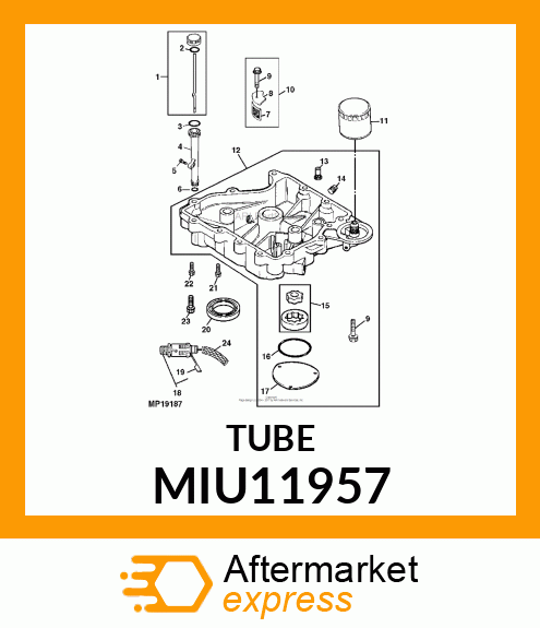 TUBE, OIL FILL MIU11957