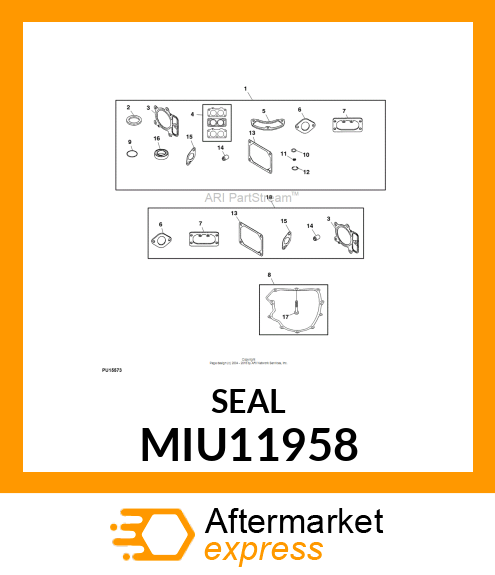 SEAL, OIL MIU11958