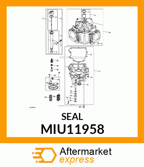 SEAL, OIL MIU11958