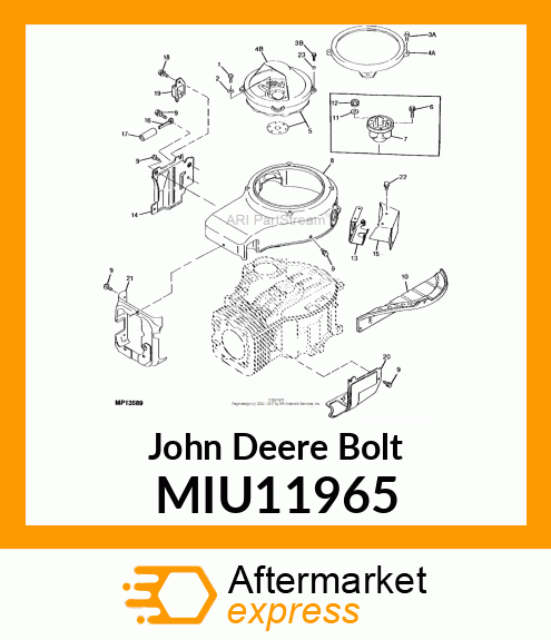 BOLT MIU11965