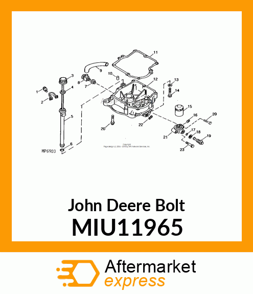 BOLT MIU11965