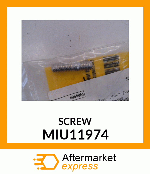 Spare part MIU11974 + BOLT