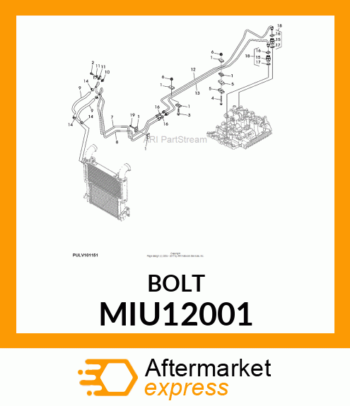 BOLT MIU12001