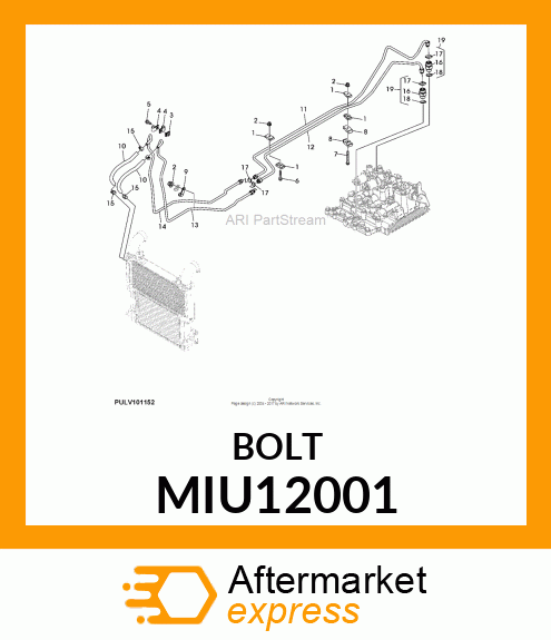 BOLT MIU12001