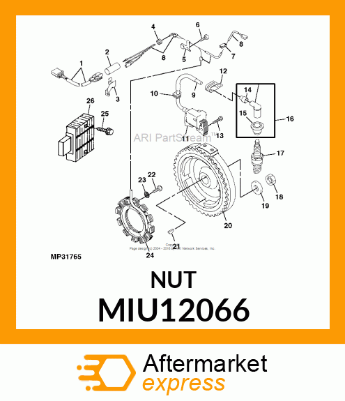 NUT MIU12066