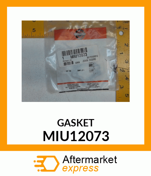 GASKET, AIR CLEANER MIU12073