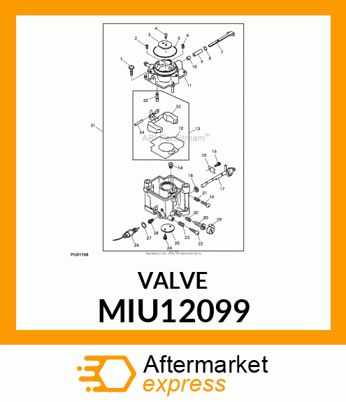 VALVE MIU12099