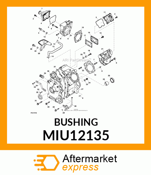 BEARING, PLANE MIU12135