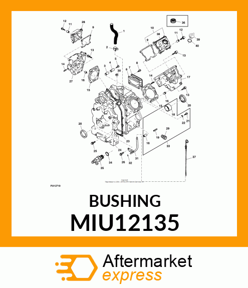 BEARING, PLANE MIU12135