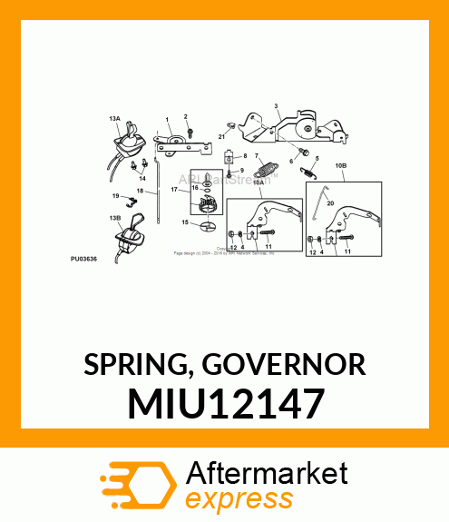 SPRING, GOVERNOR MIU12147