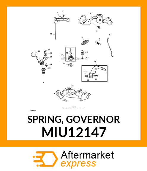 SPRING, GOVERNOR MIU12147