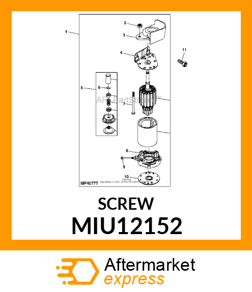 SCREW MIU12152