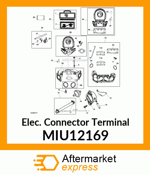 Elec. Connector Terminal MIU12169