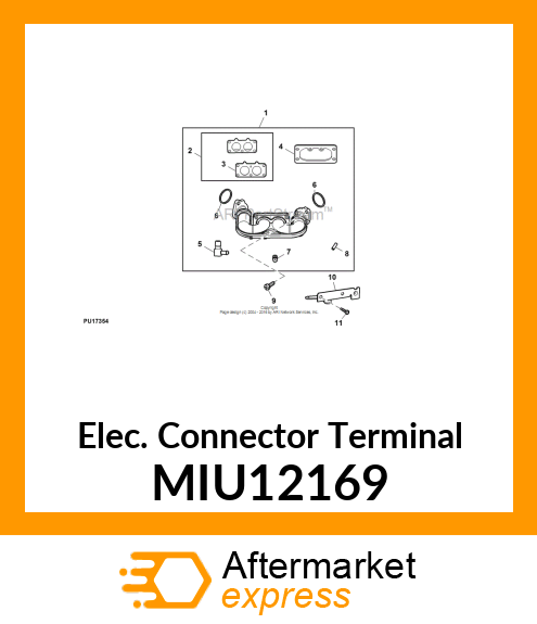 Elec. Connector Terminal MIU12169