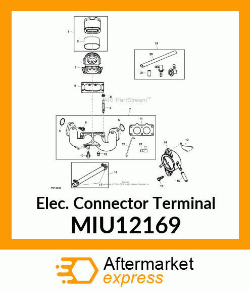 Elec. Connector Terminal MIU12169