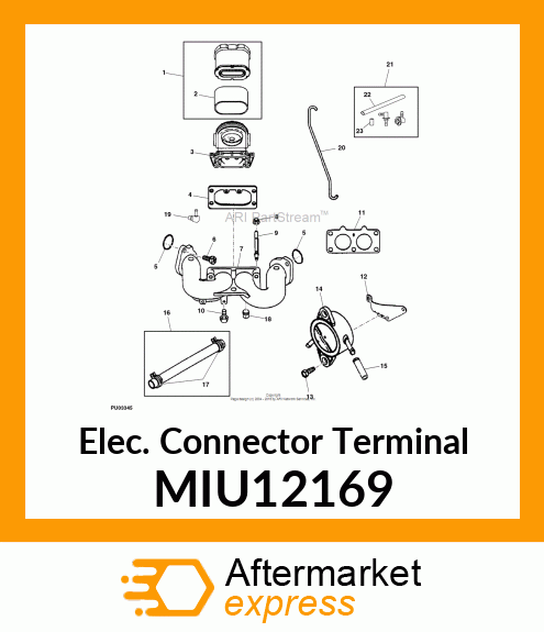 Elec. Connector Terminal MIU12169