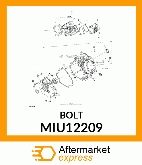 BOLT MIU12209