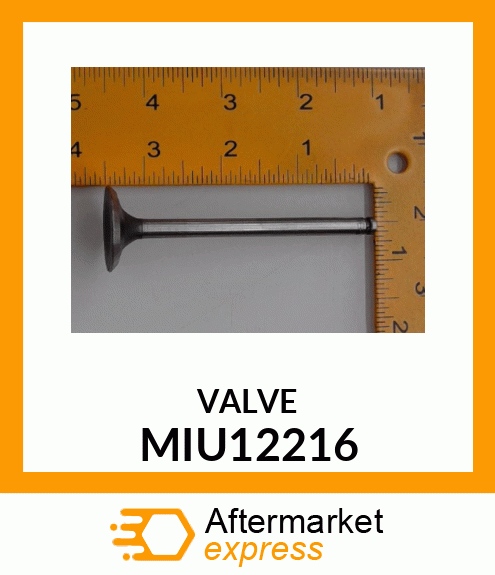 INTAKE VALVE, VALVE MIU12216