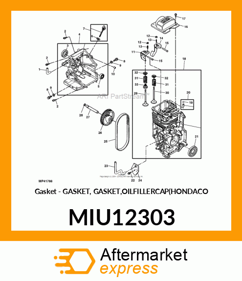 Gasket MIU12303