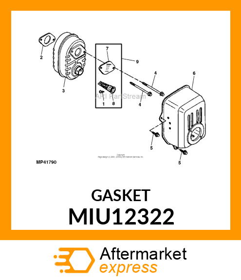 Gasket MIU12322