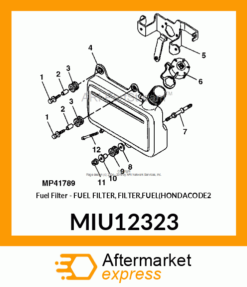Fuel Filter MIU12323