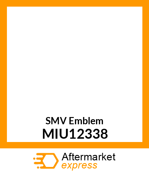 SMV Emblem MIU12338