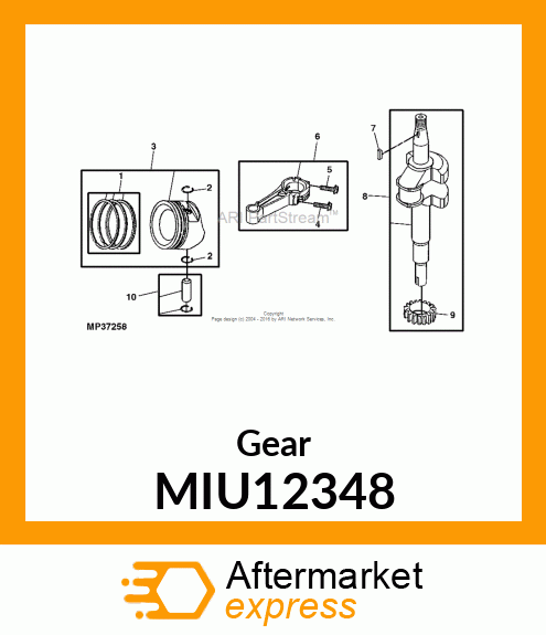 Gear MIU12348