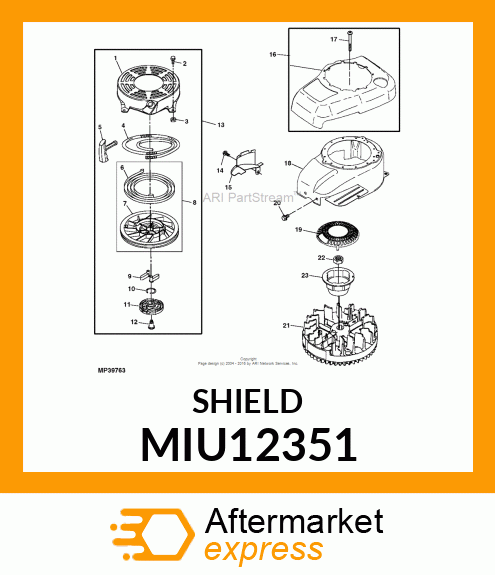 GUARD,FLYWHEEL MIU12351