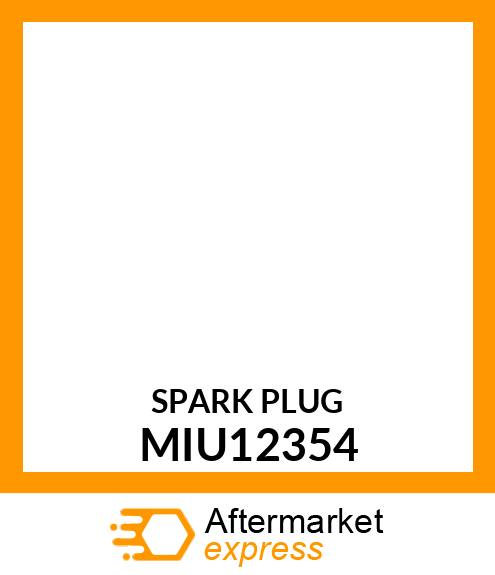 PLUG,SPARK MIU12354