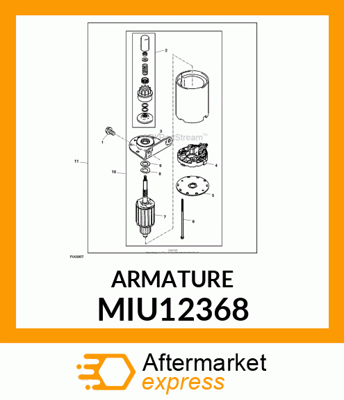 ARMATURE MIU12368