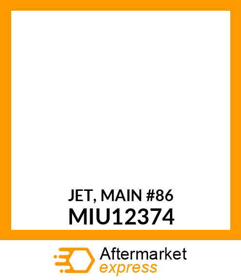 JET, MAIN #86 MIU12374