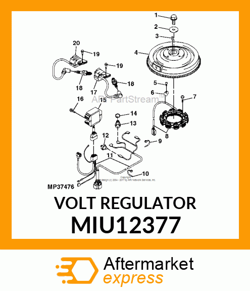 REGULATOR, VOLTAGE MIU12377