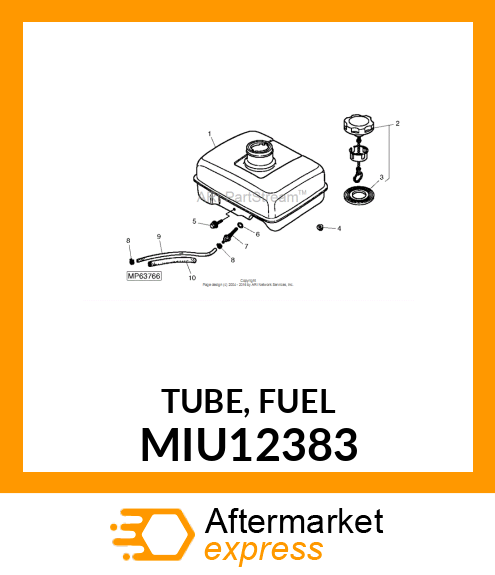 TUBE, FUEL MIU12383