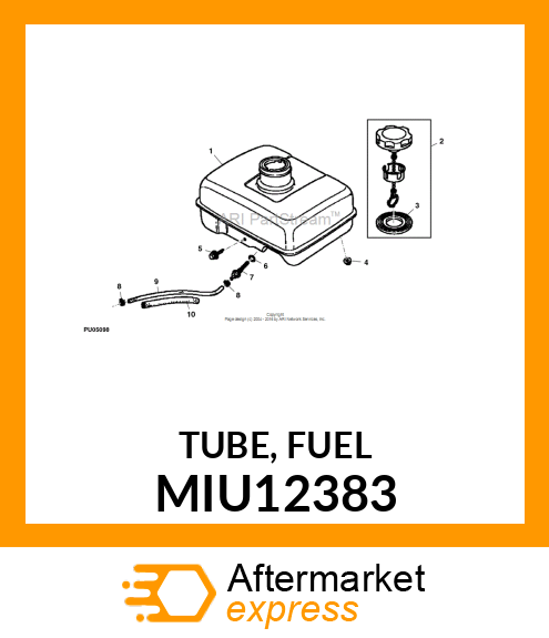 TUBE, FUEL MIU12383