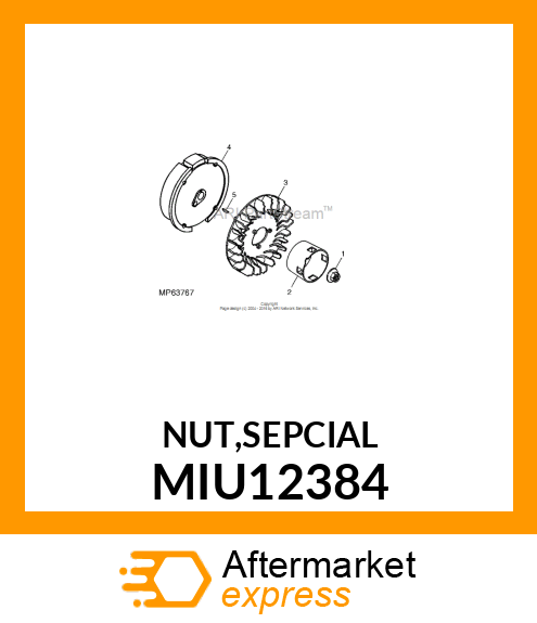 NUT,SEPCIAL MIU12384