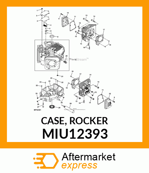 CASE, ROCKER MIU12393