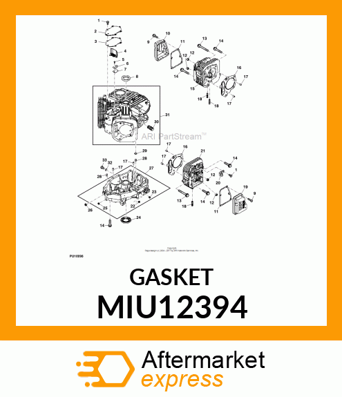 GASKET,CASE MIU12394