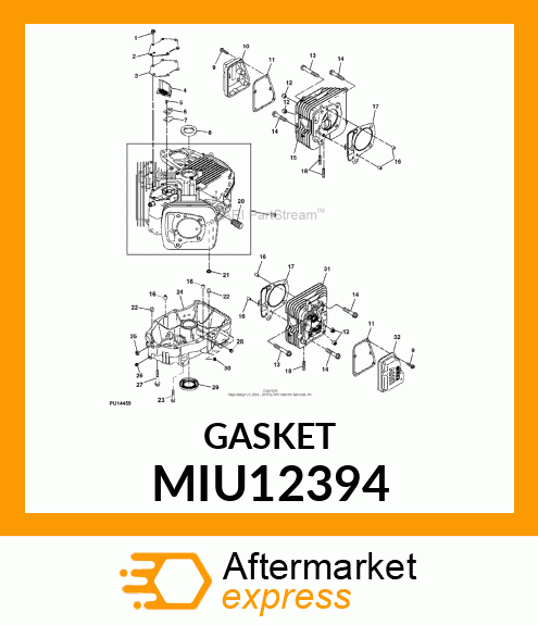 GASKET,CASE MIU12394