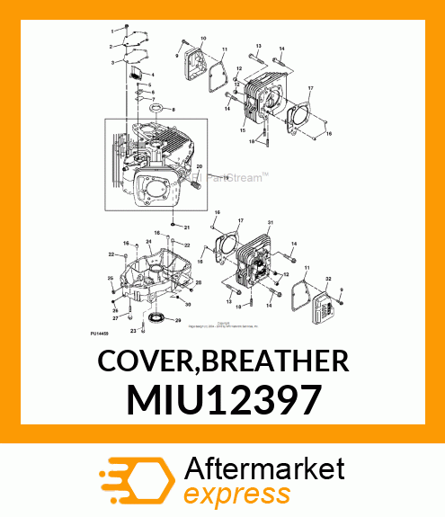 COVER,BREATHER MIU12397