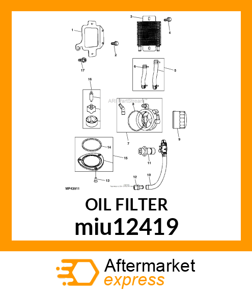 OIL FILTER miu12419