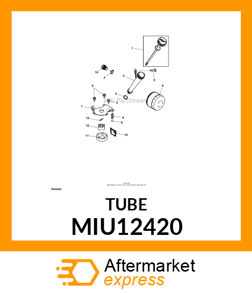 OIL FILLER TUBE MIU12420