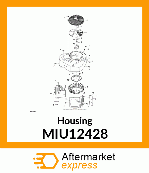 Housing MIU12428