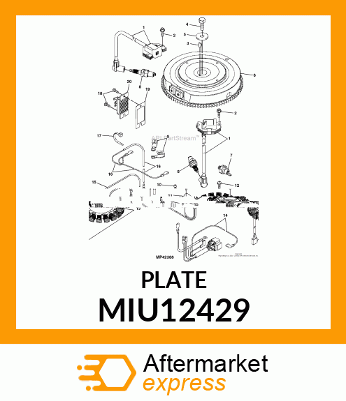 PLATE MIU12429