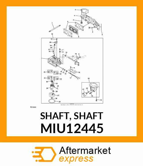 SHAFT, SHAFT MIU12445