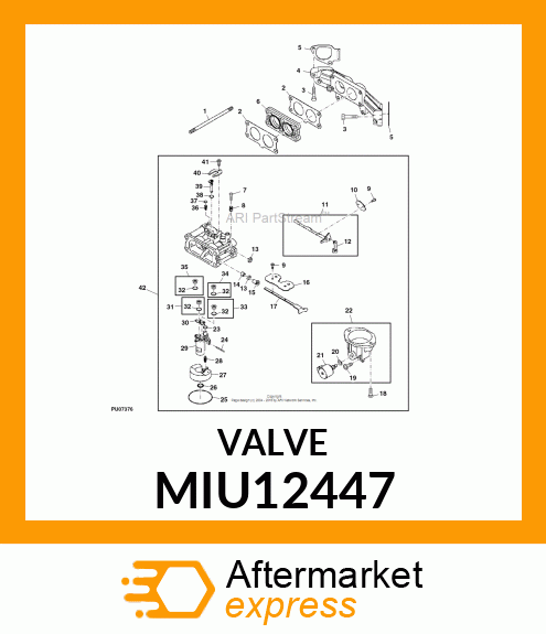 VALVE MIU12447