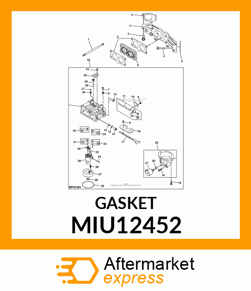 GASKET,MANIFOLD MIU12452