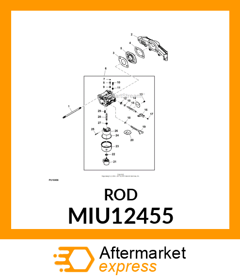 BOLT MIU12455