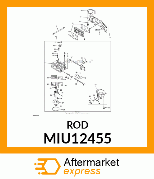 BOLT MIU12455