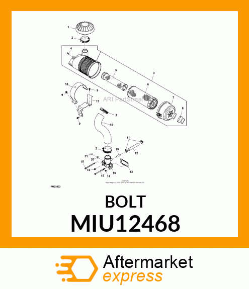 BOLT MIU12468