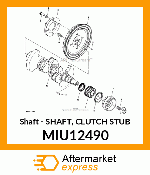 Shaft MIU12490